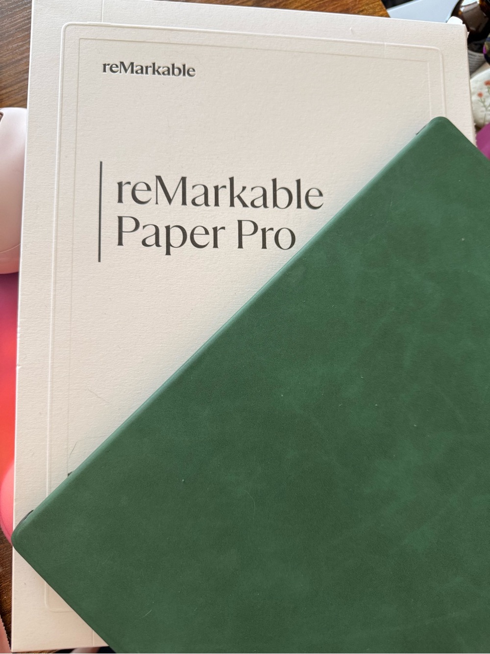 Remarkable Paper Pro with Cover - Green